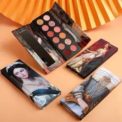 12 Color Nude Shimmer Eyeshadow Palette Matte Waterproof Easy To Wear Glitter Natural Pigment EyeShadow Powder Beauty Makeup