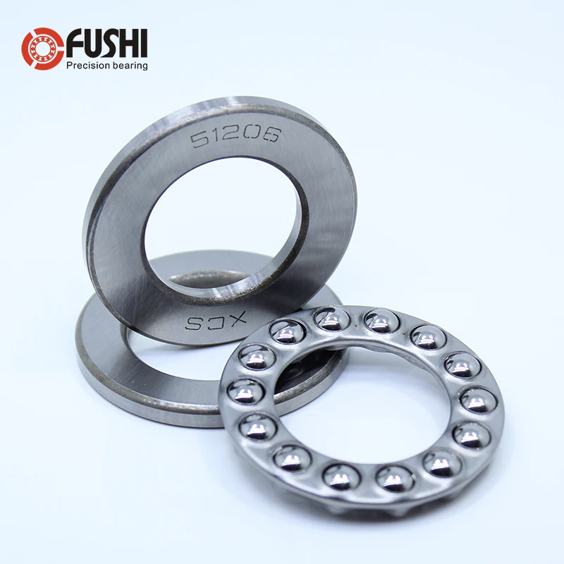 

51206 Thrust Bearing 30*52*16 mm ( 1 PC ) ABEC-1 Axial 51206 Ball Bearings 8206