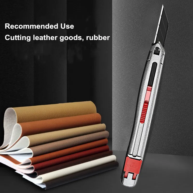 Precision Utility Knife Leather Cutting Engraving Unpacking Multifunctional Craft Knife 30 Degree Acute Angle Blade Stationery