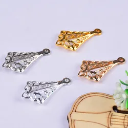 Vintage Hollow Pattern Water Drop DIY Handmade Necklace Pendant Earring Accessories