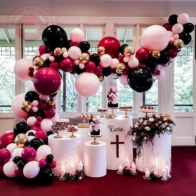 Balloon Arch Decoration Round Latex Balloon Big Giant Beautiful Wedding Ballon Arch Decoration Baby Shower Birthday Party Ballon