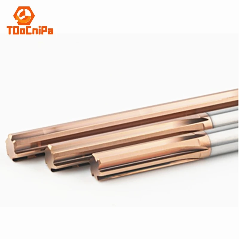 Reamer Straight Slot Reamer 2/3/4/5/6/8/10/12/20mm H7 Solid Carbide Coated Reamer