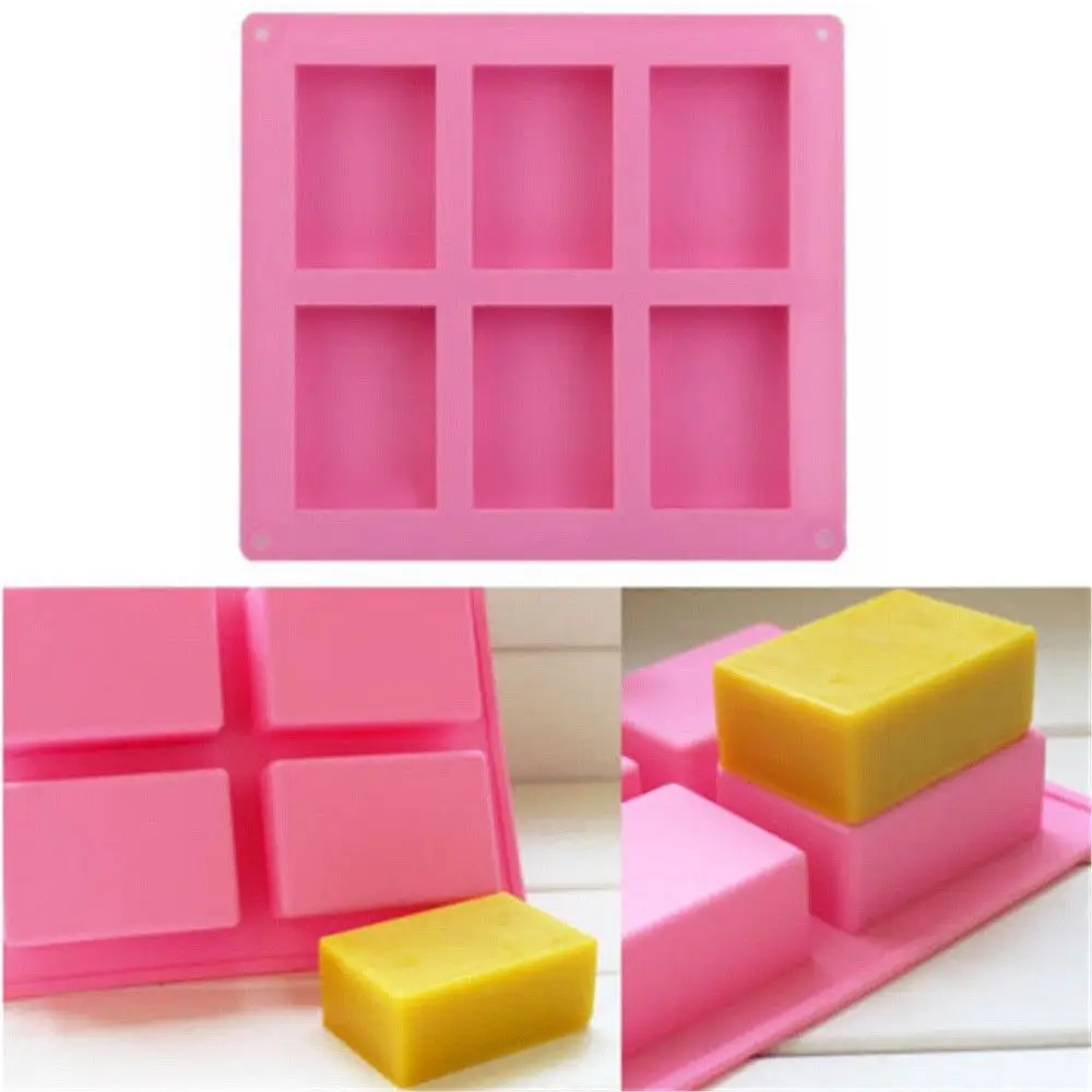 Silicone Mold Flower Fairy Diy Fondant Cake Mold Handmade Soap Silicone Mold Square 2024 New For Soap Making Craft Tools