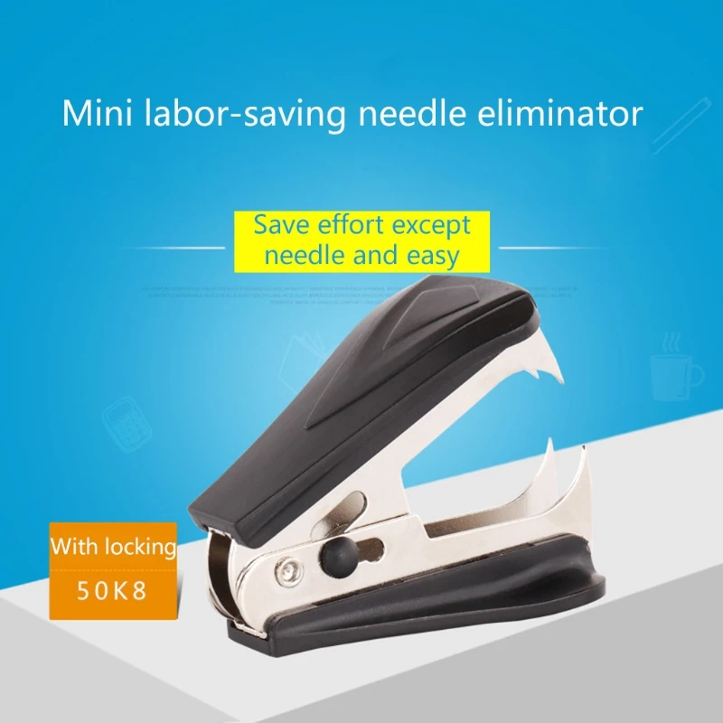 53CC Simple Mini Staple Remover Pins Puller Remover Pins Elinimater Office Home School Supplies Anti-rust Portable