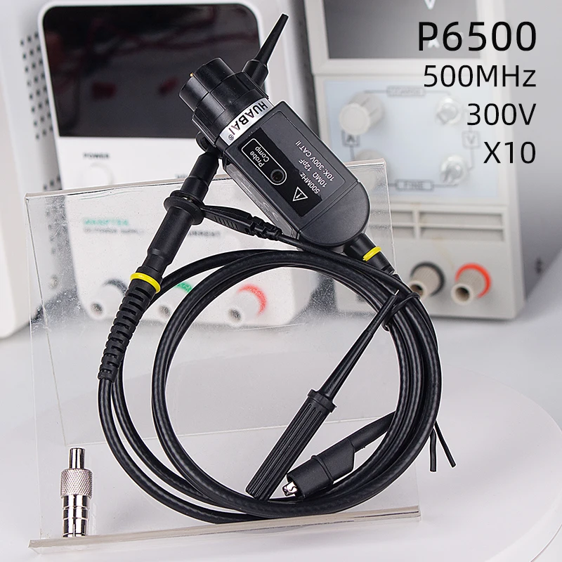 100MZH 300MHZ 500MHZ Probe For Oscilloscope Dso138 Fnirsi 1013d With Crocodile Clips Attenuator 1X 10X X100 Needle Tip