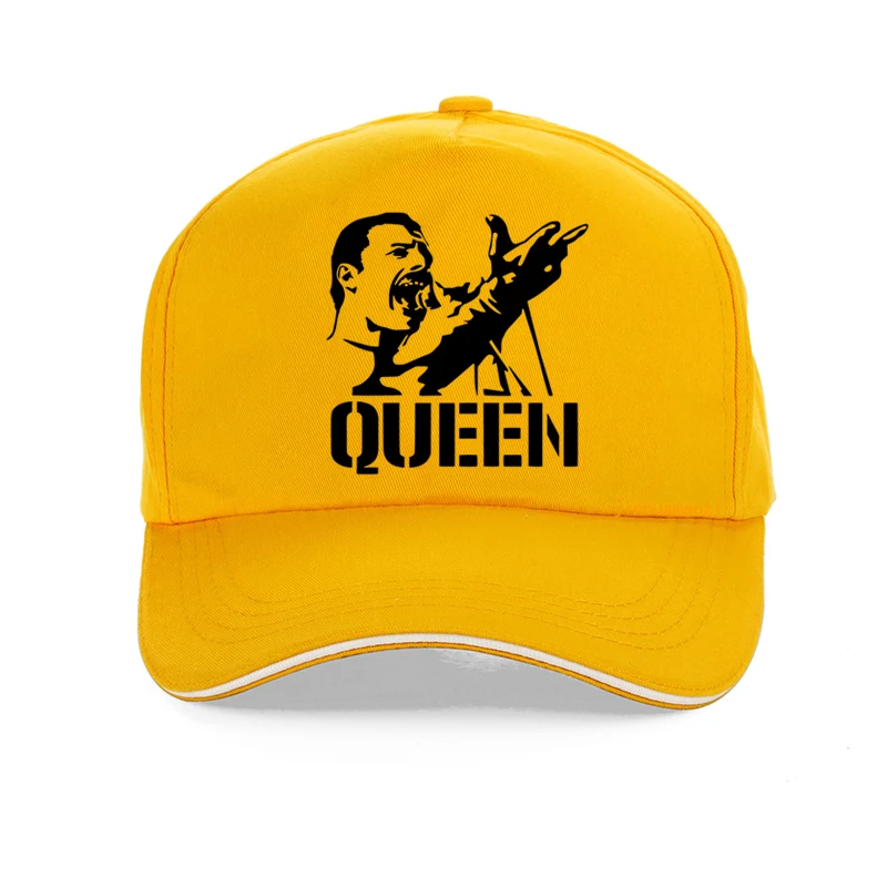 Women Freddie Mercury The Queen Band Baseball Cap Summer Brand Rock Queen Rock Band Fans Rock Roll Hip Hop Hats