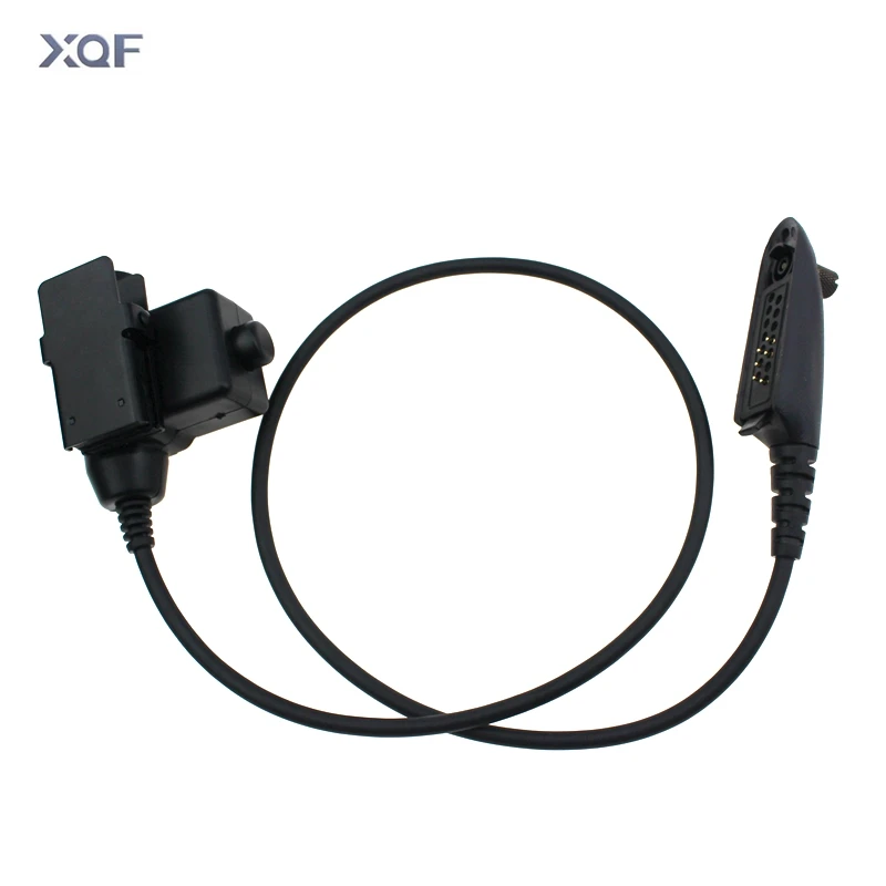 

U94 PTT Equipment Tactical Headset Military Adapter Z113 for Motorola Walkie Talkie GP140 GP320 GP328 GP338 GP340 Radio Hunting