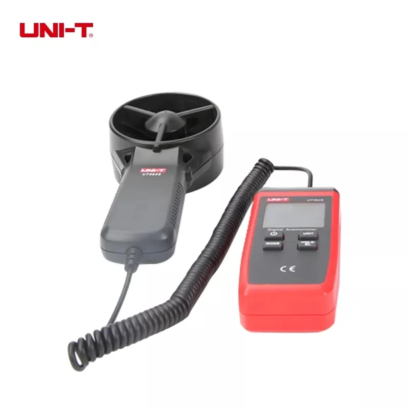 UNI-T UT363S tipo spaccato anemometro digitale sensore preciso di velocità del vento ampio Display LCD conservazione dei dati dell'esposizione della scala del vento