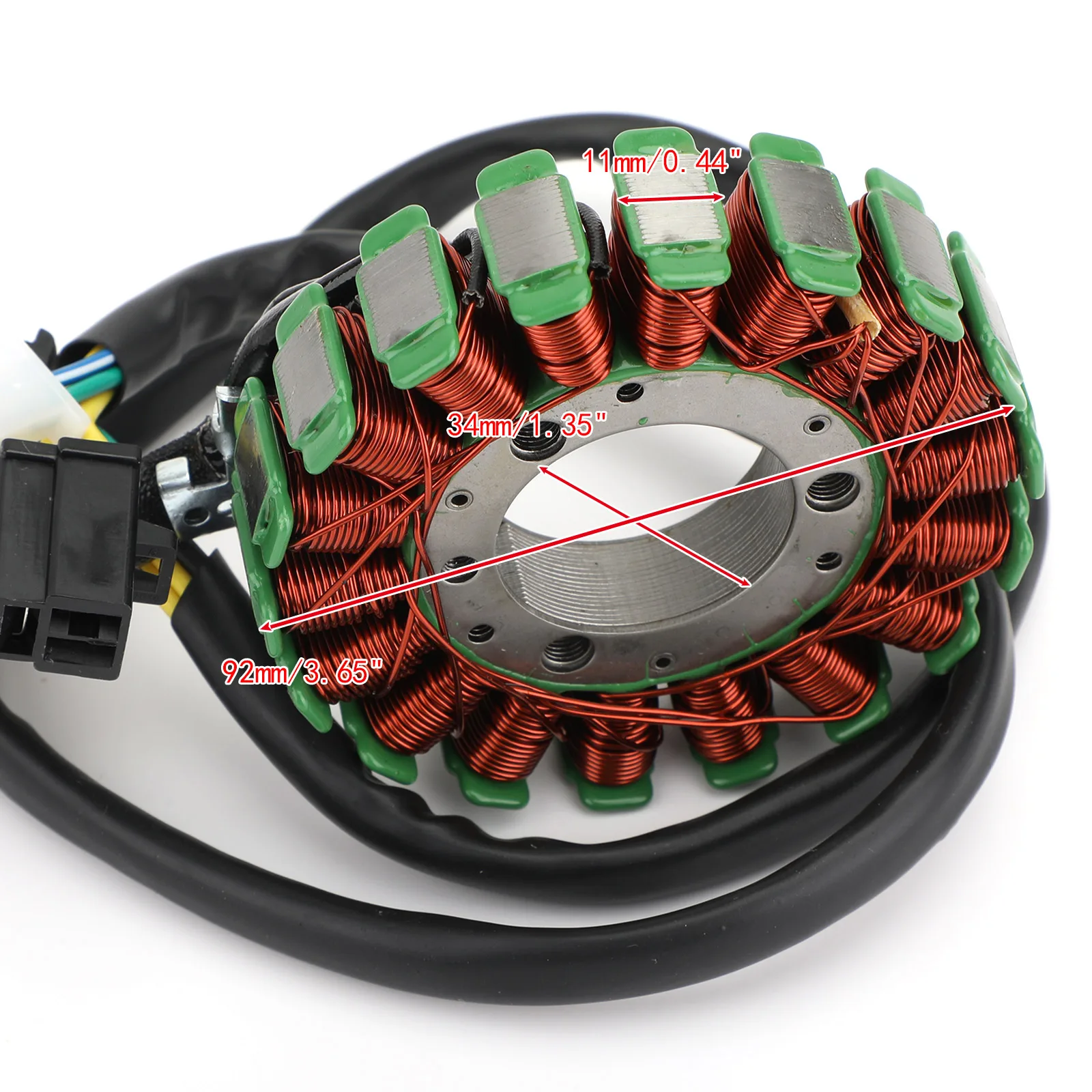 Areyourshop Generator Magneto Stator Coil for Suzuki DR 125 DR 200 SE 94-13 DR125 DR200SE 32101-42A40 2004-2012