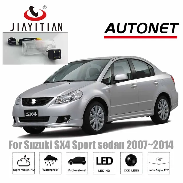 JIAYITIAN kamera tylna do Suzuki SX4 Sport sedan 2007 ~ 2014/CCD/Night Vision kamera cofania/licencja kamera na tablicę rejestracyjną kamera cofania