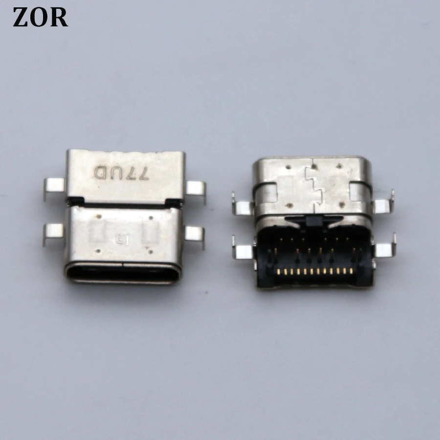 

2pcs DC Power Jack for ASUS Q325 Q325UA TYPE-C Jack DC Connector Laptop Socket Power Replacement