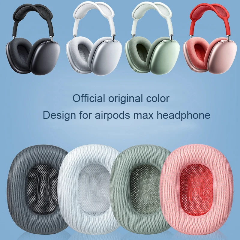 2Pairs Replacement Earpads for Air Pods Max Headphones Ear Cushions Ear Pads Pillow