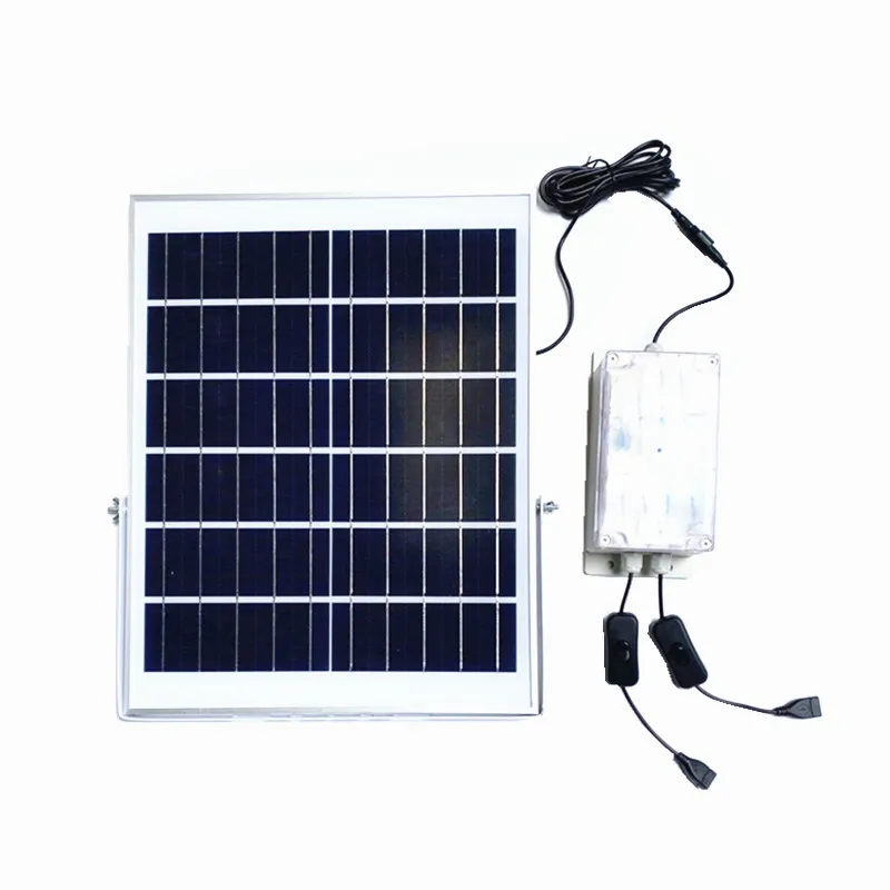 6V 6W 6V 12W Solar Panel Kit With Stabilizer 5V 2A Stable Output Solar Panels for Home Solar System Kit/Outdoor Power