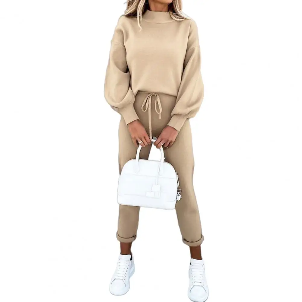 Women Tracksuit Set Autumn Long Sleeve Pullover Sweatshirt Pants Sportswear Gym Loose Clothes Women\'s Clothing спортивный костюм