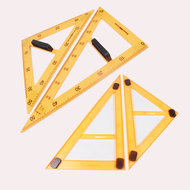 Lehrer Mathematik Set Magnet Set Platz Lineal Winkelmesser Kompass Set von 5