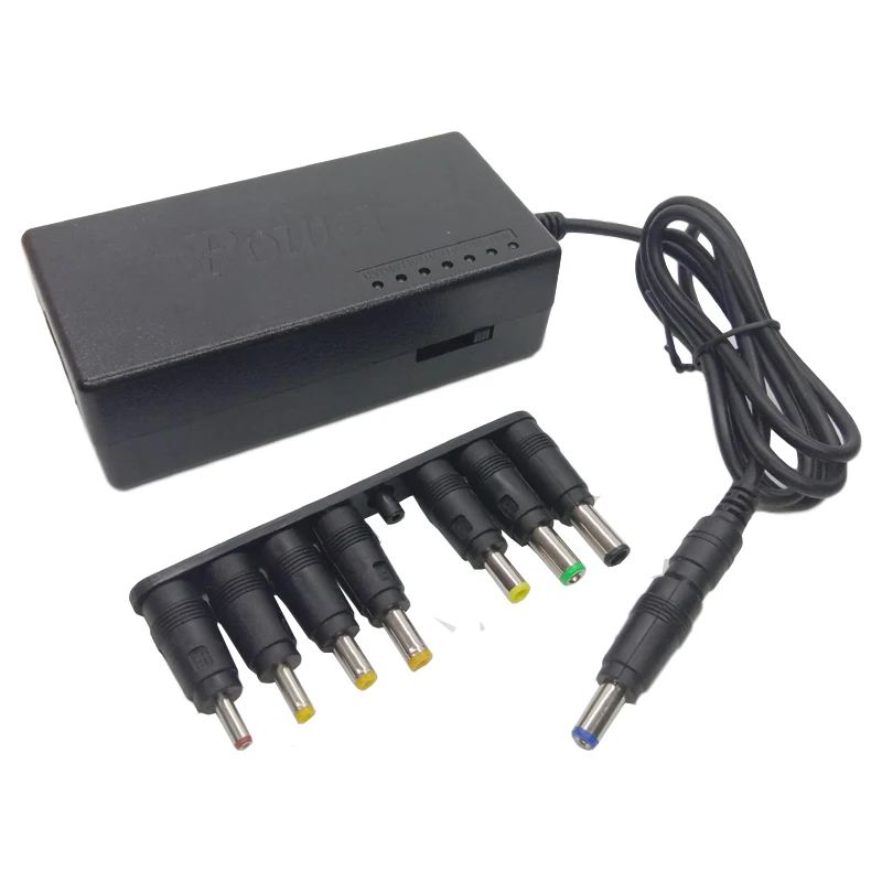 12V 15V 16V 18V 19V 4.5A 20V 24V 4A 96W Notebook Adjustable Power Adapter Supply AC DC Adaptor Universal Charger Plugs Jack