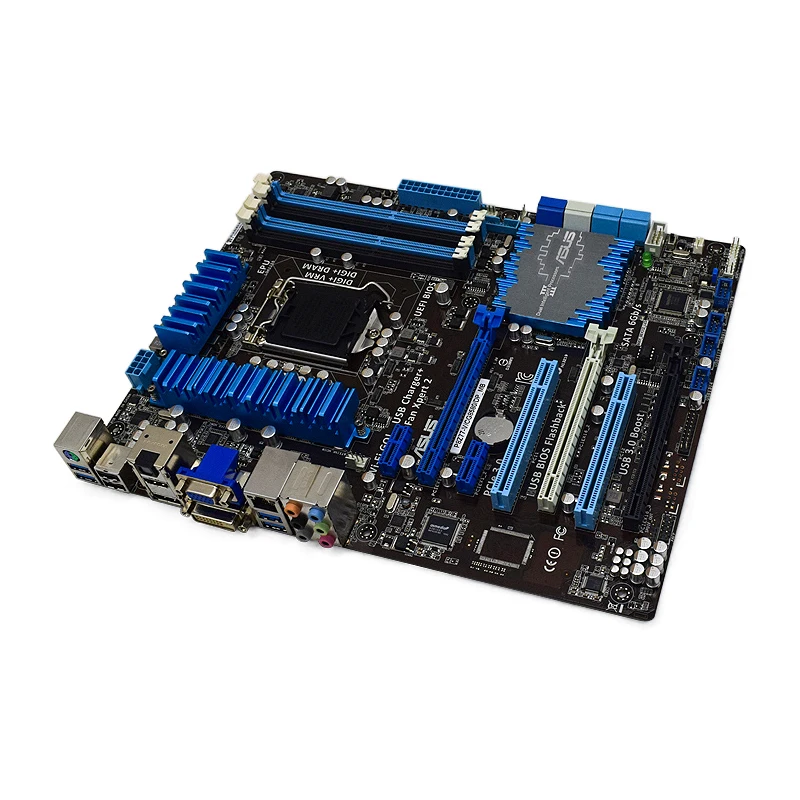 Imagem -03 - Motherboard Cg8580 Dp_mb Lga 1155 Intel Z77 Ddr3 32gb Suporte I32130 I5-2400 I5-2500 I7-2600 Atx Asus-p8z77-v