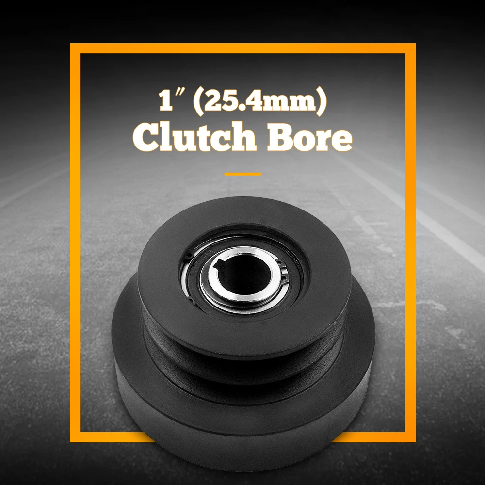 Centrifugal Clutch 25.4mm 1" Bore for 8-16HP engines fit 200630 1/4" key way