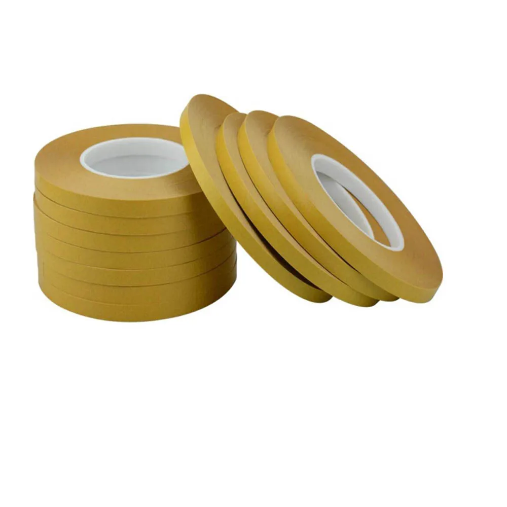 50M Double Sided Tape PET Acrylic Strong Adhesive Clear Strong Transparent Tape for Gift Packing School Supplies Paper Craft