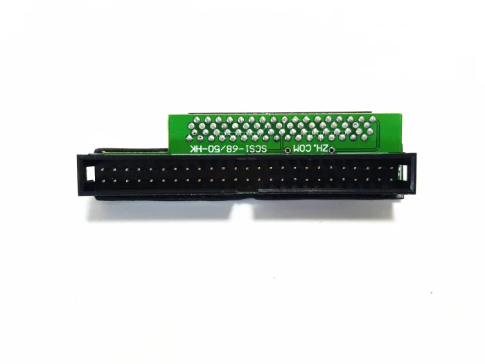 High Quality SCSI 68p to IDE 50p Hard drive adapter SCSI 68pin Male to 50pin Male HDD conveter adapter