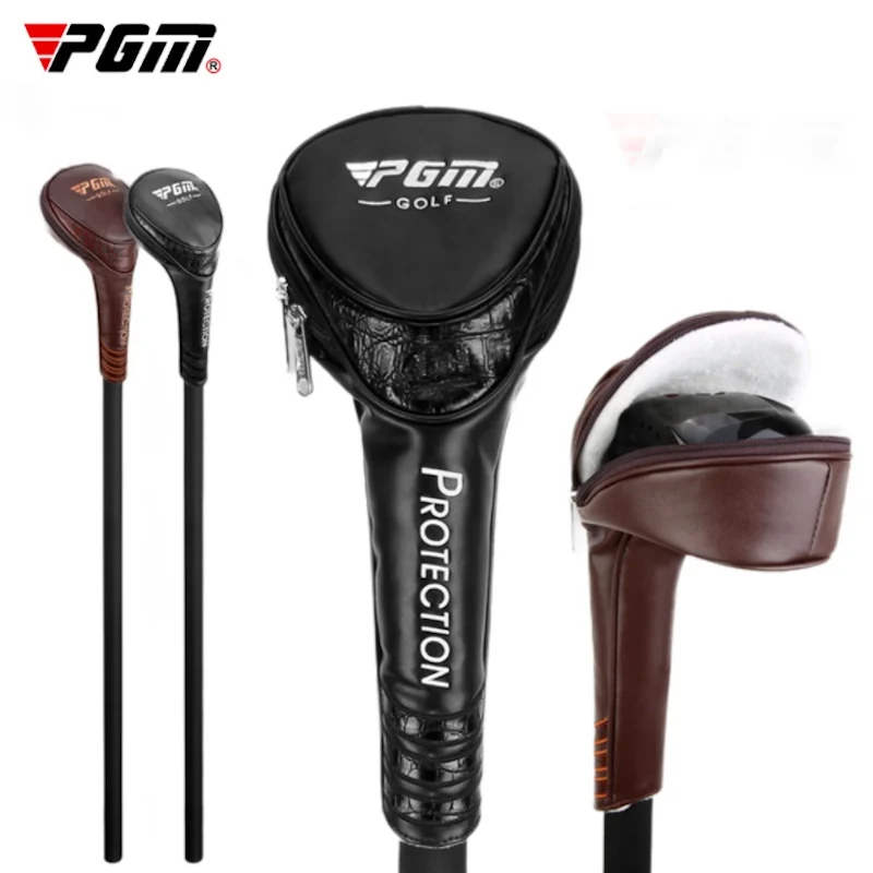 

PGM Golf Club Pole Head Cover Driver Rod Headgear PU Leather Easy To Use Save Space GT028 Wholesale