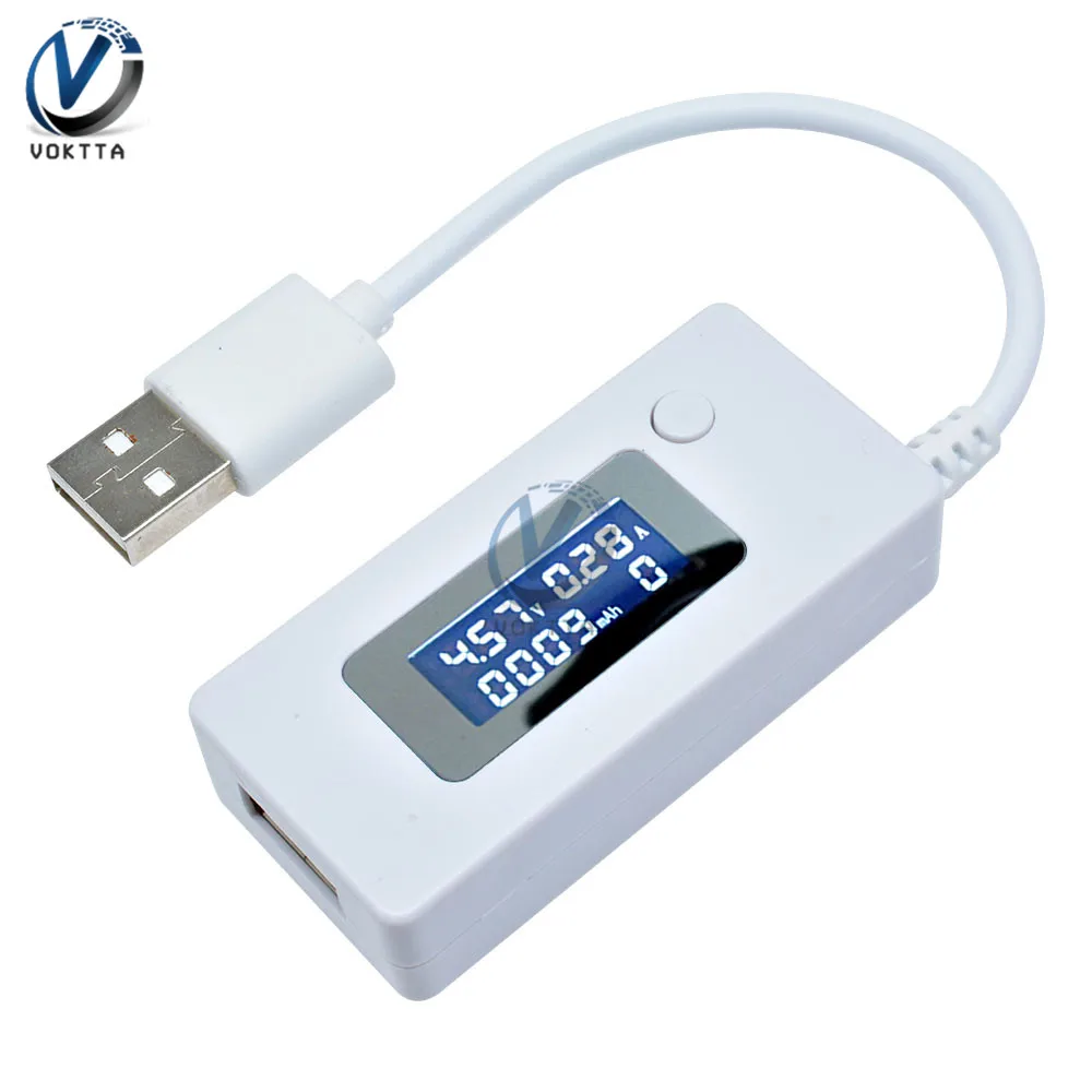 LCD Screen USB Tester Doctor Voltage Current Meter Mobile Power Bank Charger Detector Digital Display USB Meter Dropshipping OEM