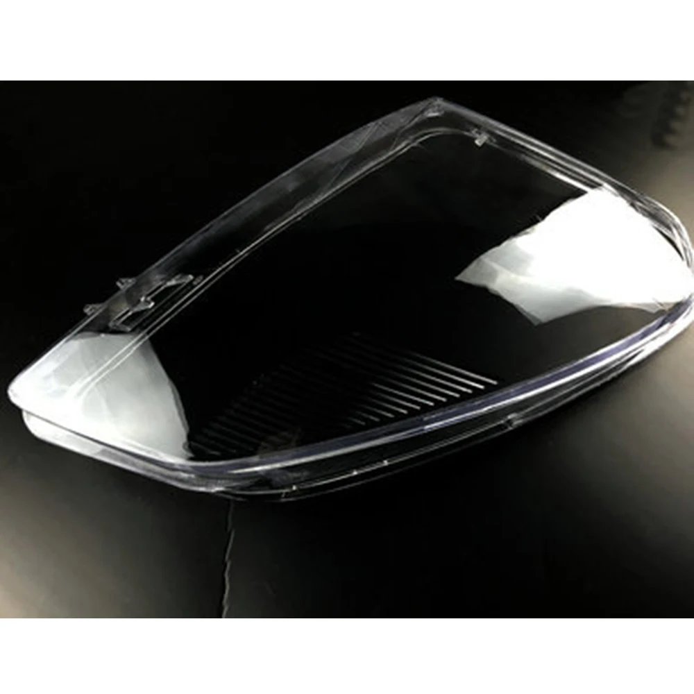 Faro delantero de coche, lámpara de cristal, pantalla transparente, cubierta de faro para Nissan Qashqai 2008 ~ 2015, carcasa de luz automática