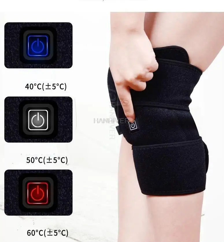 

Knee Brace Physiotherapy Heating Therapy Knee Support Brace Old Cold Leg Arthritis Injury Pain Rheumatism Rehabilitation