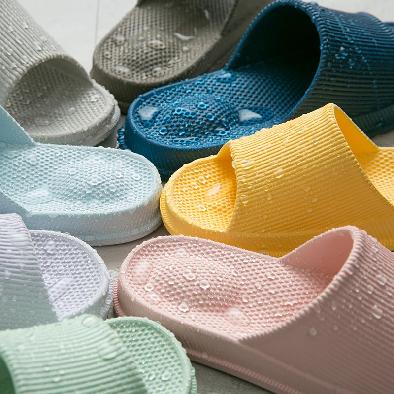 TZLDN Non-slip Massage Slippers Women EVA Indoor Slippers Light Women House Bath Shoes Man Waterproof Sandals Slides Bathro