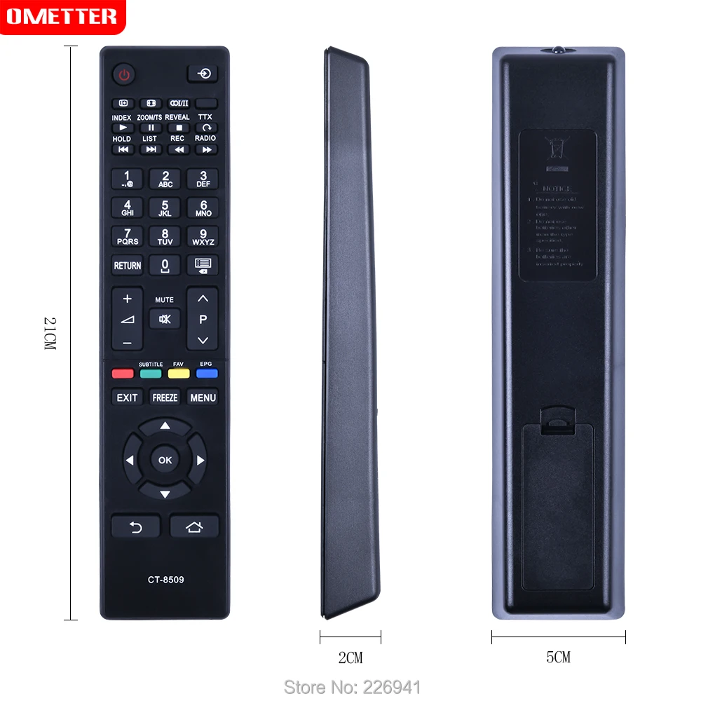 リモート制御 remoto コントローラ CT-8509 toshib 使用テレビ