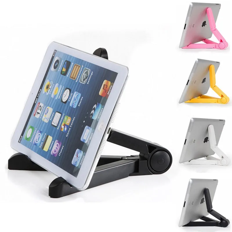 Universal Foldable Phone Tablet Stand Holder Adjustable Desktop Mount Stand Tripod Table Desk Support for IPhone IPad Mini Ai