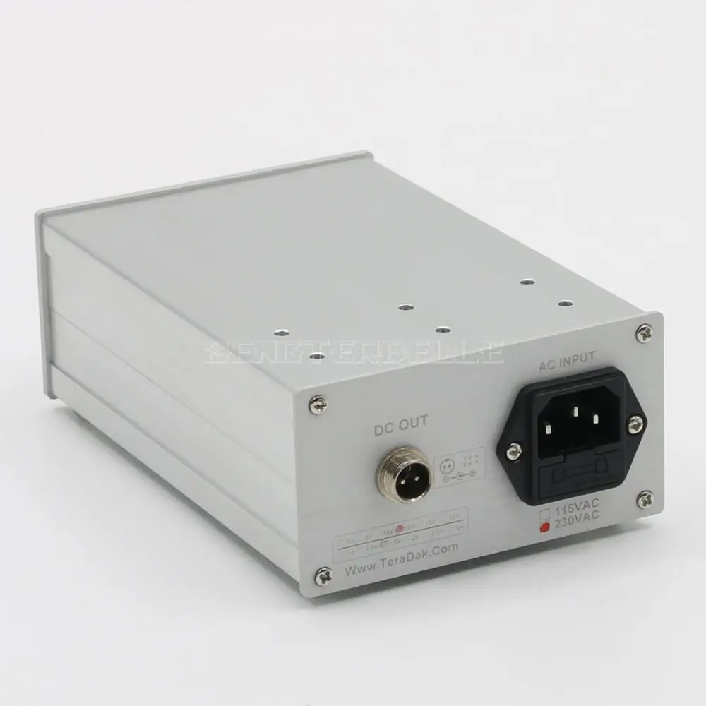 Novo teradak DC-30 r núcleo transformador de alta fidelidade fonte alimentação linear dc5v3a dc9v2.5a dc12v1.8a opcional para equipamentos áudio