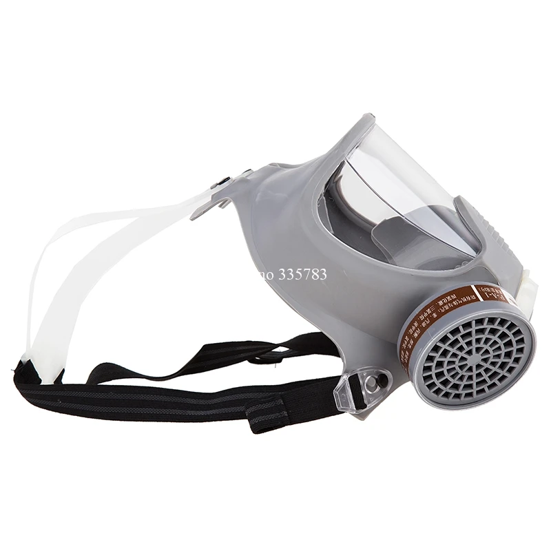 Full face gas Mask Organic Vapor Cartridge Respirator Face Mask for Painting Spraying Anti-dust formaldehyde Fire comparable6800