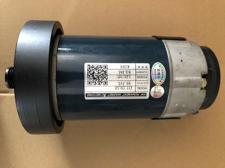 

Treadmill dc motor ZYT110-125 1.25HP 9.5A 4700rpm PEMANENT MAGNET DC MOTORS