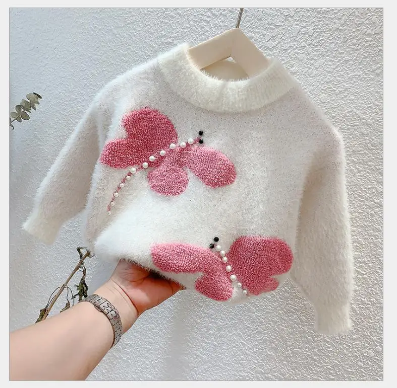 Dragonfly sweater for children