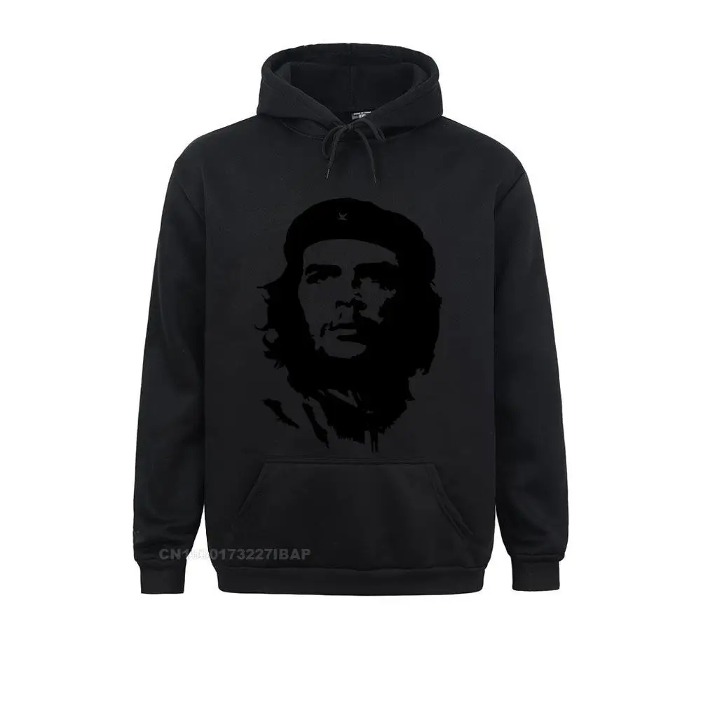 Character Features Che Guevara Graphic Harajuku Hoodies Men 100 Cotton Loose Vintage Style Sweatshirt High Quality Kawaii Homme