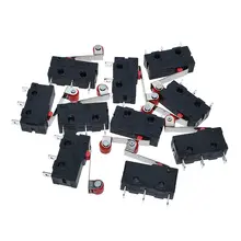 20pcs Micro Roller Limit Switch KW12 3 #2