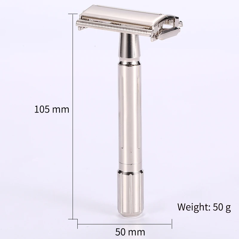 Double Edge Razor Classic Men Shaving Safety Razors Metal Manual Shaver Hair Removal Tools