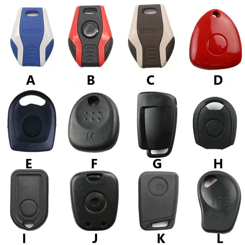 

RIOOAK Car Key Case Cover Universal Solid Omnipotent Transponder chip Key Shell For Almost Car Models High quality No KD blade