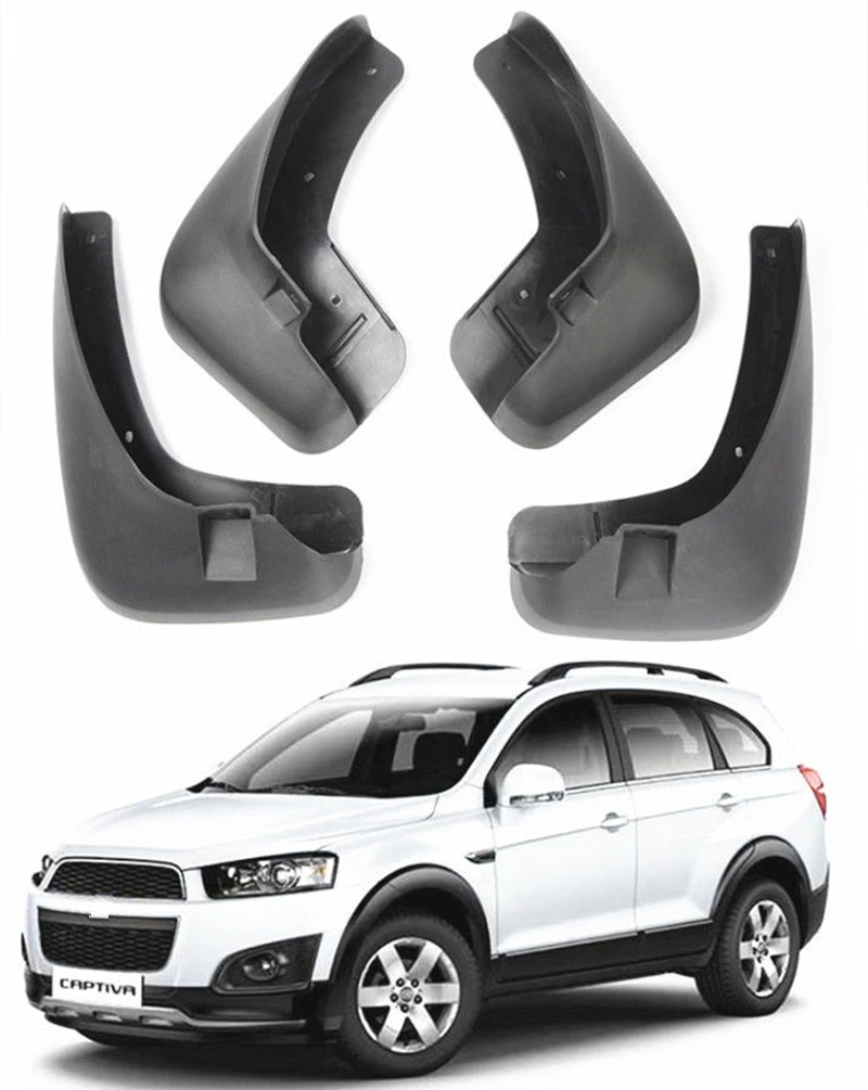 Car Sport Splash Guards Mud Guards Mud Flaps Fit FOR 2006-2015 Chevrolet Captiva Fender 4PCS/SET