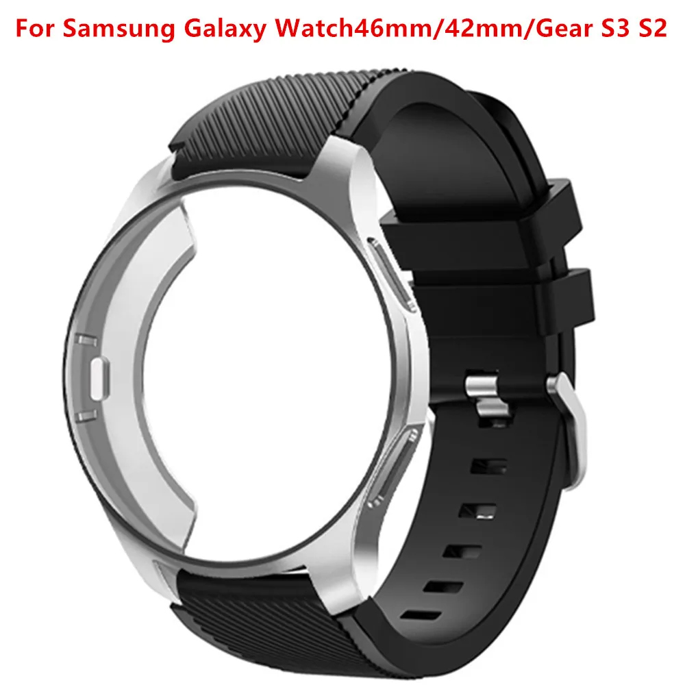 Galaxy watch Case+strap For Samsung Galaxy watch 46mm 42mm Gear S3 Frontier/classic 22mm watch band All-Around protective bumper