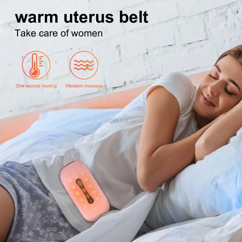 Taille Massager Elektrische Verwarming Pad Relief Back Of Taille Pijn Elektrische Abdominale Verwarming Riem Dysmenorroe Relief