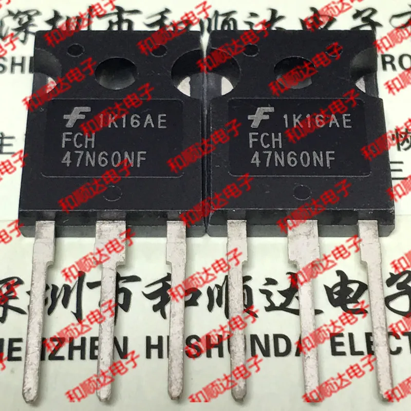 

10PCS FCH47N60NF FCH47N60 TO-247