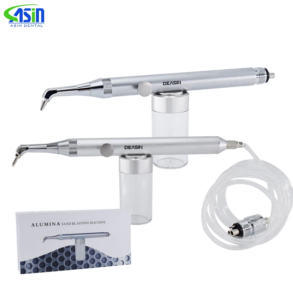 Dental Aluminum Oxide Blaster with Water Spray Microetcher Sandblasting Alumina System Dental Instrument