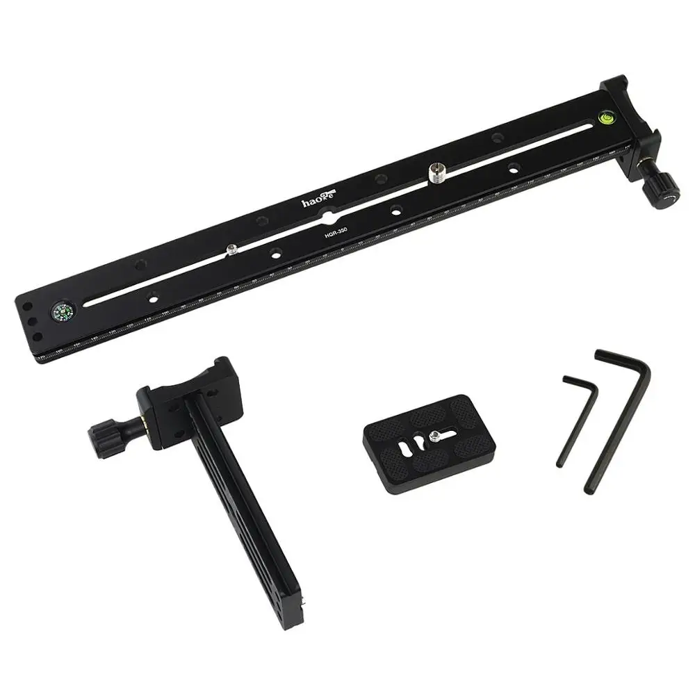 Haoge 350Mm T-Type Quick Release Lens SupportสำหรับCanon Nikon Sigma Arca Kirk RRS Sunwayfoto hejnar Benro Sirui