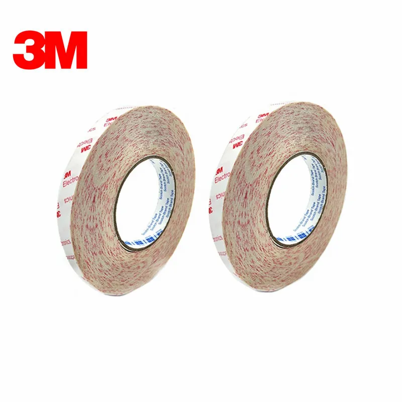 3M Double Sides Adhesive Tape 9448HK for Hair Extensions, 10mmX50M(Pack of 1) , Drpshipping