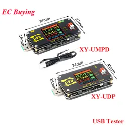 XY-UDP Digital USB DC DC Converter CC CV 0.6-30V 5V 9V 12V 24V 2A 15W Power Supply Module Desktop Adjustable Regulated XY-UMPD