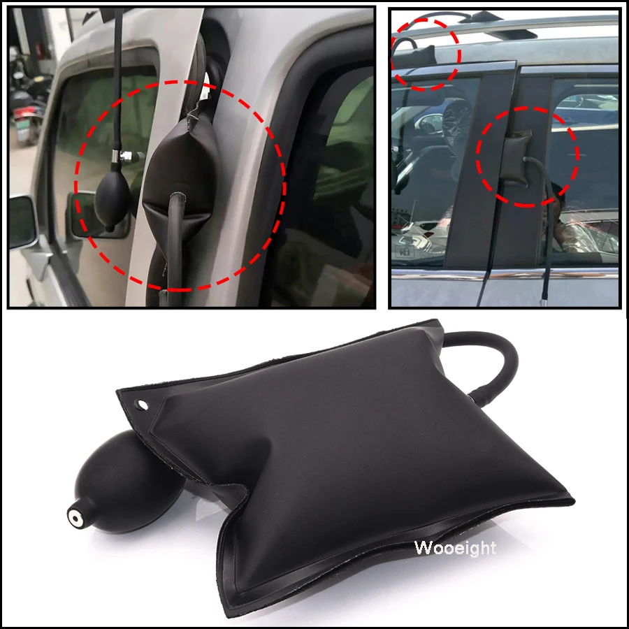 Wooeight Car Door Window Installation Positioning Air Cushion Locksmith Airbag Auto Air Wedge Airbag Lock Pick Set Opener Tool