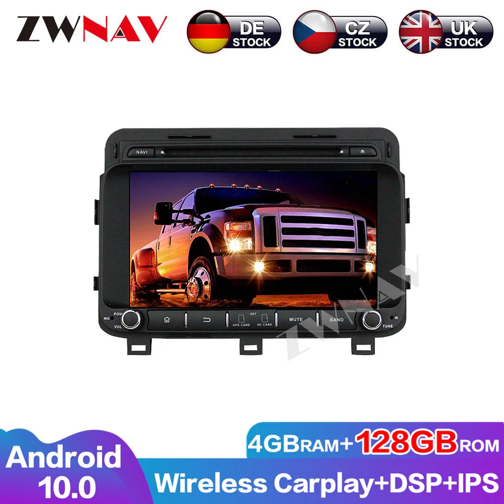 Car DVD Player 128G Android 10.0 Auto Radio Audio Navigation Carplay Head unit for Kia K5 GPS Stereo Multimedia