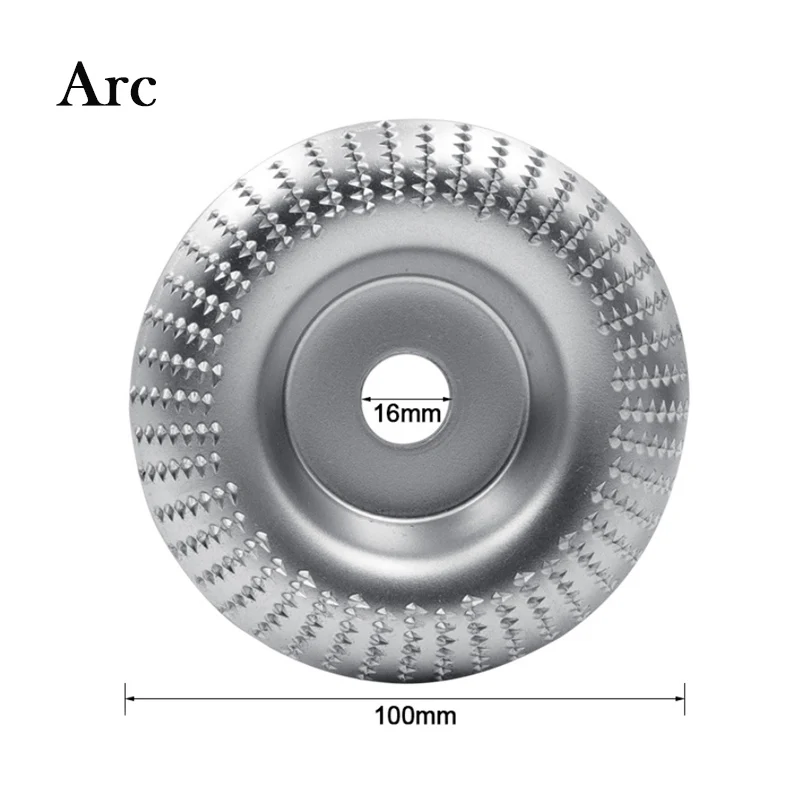 High Quality Wood Grinding Wheel Rotary Disc Sanding Wood Carving Tool Abrasive Disc Tools For Angle Grinder 4 inch Bore